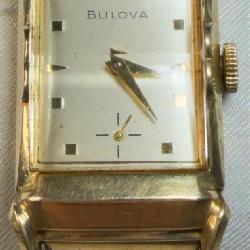VTG Bulova Tank 10K G.F Watch