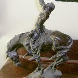 PRAYER TO THE SPIRIT BRONZE SCULPTURE B MCCAIN