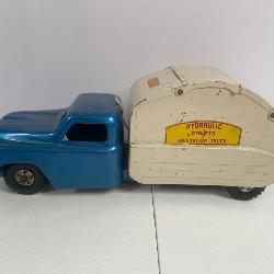 Vintage Structo Pressed Steel Sanitation Truck