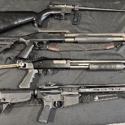 Small Selection of Tactical & Hunting Firearms