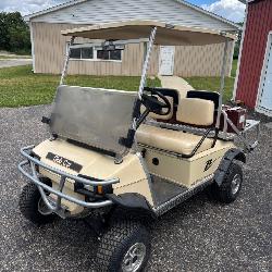 Club Car electric utility golf cart with batteries 