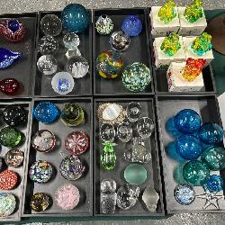 Great Collection of Glass Decorative Paper Weights