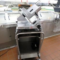Bizerba Se12 Deli Slicer With Cart, Sharpener