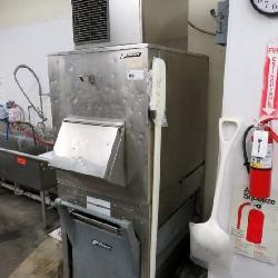 Hoshizaki F-450maj Self-contained Ice Flaker With Bin, Cart