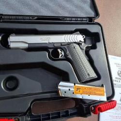 New in Case Ruger SR1911 9mm cal Stainless Steel 5