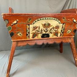 Painted Sugar and Flour Chest