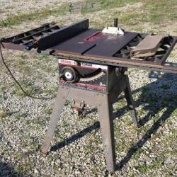 Craftsman 10-in table saw contractor grade good