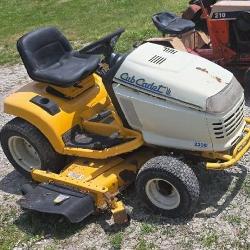 Cub Cadet 2206 shaft drive runs needs a breather