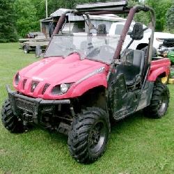 07 YAMAHA RHINO 660 4X4 ATV