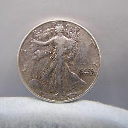 1942 Walking Liberty Silver Half Dollar