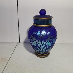 Fenton Limited Edition Satin Heirloom Ginger Jar