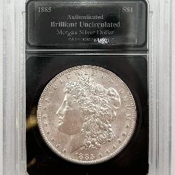 1885-O Authentic Uncirculated Morgan Silver Dollar