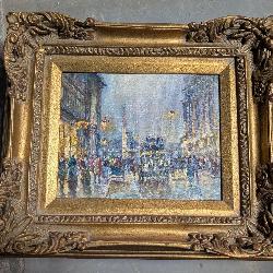 Original Impressionist Paris Painting