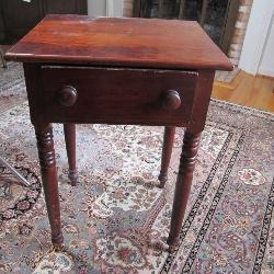 Primitive Accent Table 20x17 x28 Tall