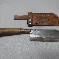 Handcrafted Steel Cleaver w/ Sheath