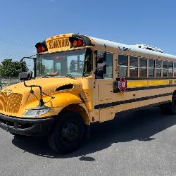 Lot #3 2009 International CE-300 Bus w/ 141K Miles