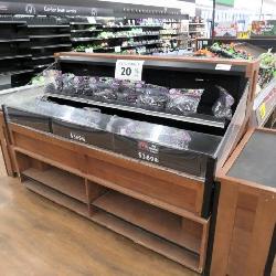 2021 78-inch Thermell Self-contained 2-deck Produce Case 34rob6x3s
