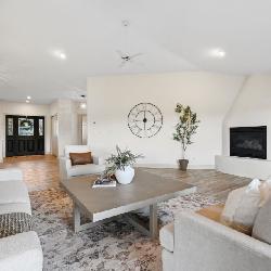 Fireplaces throughout
