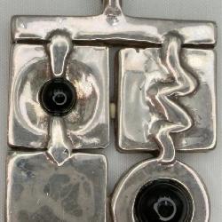 Sterling Silver Onyx Pendant