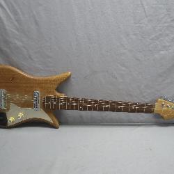 Mid-Century Solid Body Electric Guitar