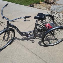 Schwinn Meridian Adult Tricycle with Basket