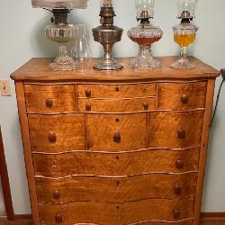 Birdseye Maple Highboy
