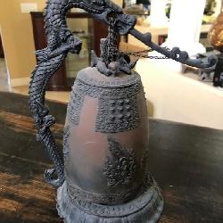 S2 - DECORATIVE ASIAN TEMPLE BELL (L56)