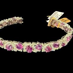 PLATINUM NATURAL UNHEATED KASHMIR SAPPHIRE &