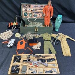 1970's GI Joe Action Figure, Foot Locker & More