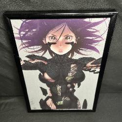 Battle Angel Yokito a Kirshiro Signed Framed Litho
