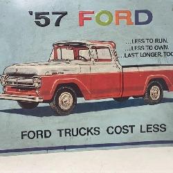 1957 Ford Truck Sign