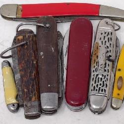 Vintage Assorted Multi Knives & More