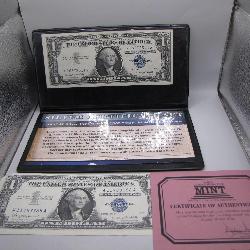 1957A & 1957B $1 Silver Certificates + Star Note