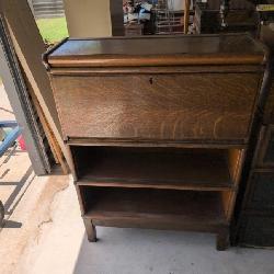 Antique stackable bookshelf
