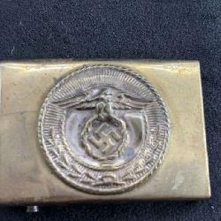German World War II Sturmabteilung Brass Belt Buckle