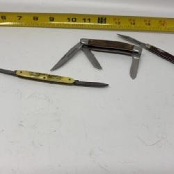 Pocket knives including Winchester