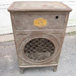 Atwater Kent Vintage Metal Radio Cabinet