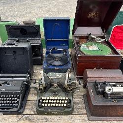 Preview Photo- Record Players, Typewriters, etc