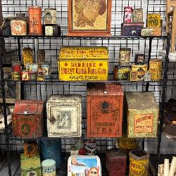 Preview Photo- Fantastic Collection of Antique Tobacco Tins, & Advertising