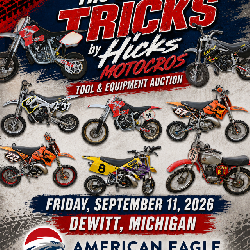 Motocross LIVE AUCTION Friday, Sept. 11th