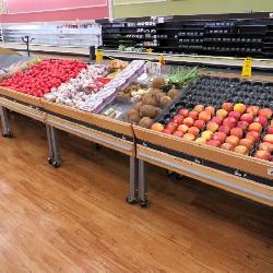 48-inch Slant Produce Tables