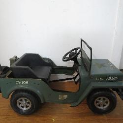 Pedal-Powered U.S. Army Toy Jeep TS106