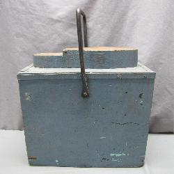 Vintage Shoe Shine Wooden Box