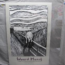 Edvard Munch Print From Epstein Exhibit