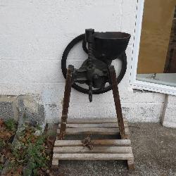 Iron Hand-Cranked Corn Grinder