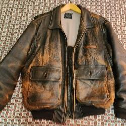 Avirex leather flight jacket