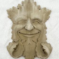 Signed Vintage Carruth ï¿½Garden Smileï¿½ Wall Plaque