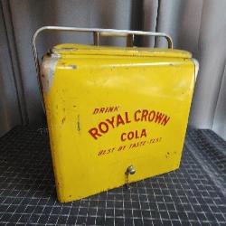 S2 - Vintage Royal Crown Cola Yellow Met Vintage R