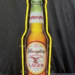 2006 Neon Yuenglink Brewerly Lager Sign