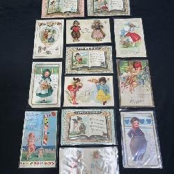 13 Early 1900's Valentine Day Post Cards